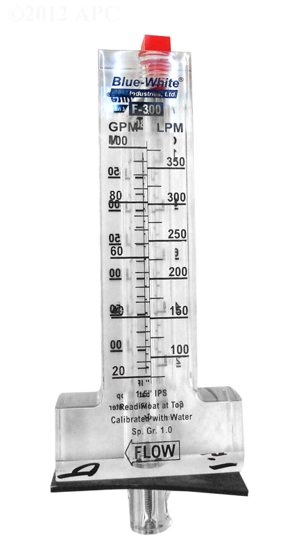 Blue-White F300 Flowmeter for 1-1/2" PVC Pipe | F30150P