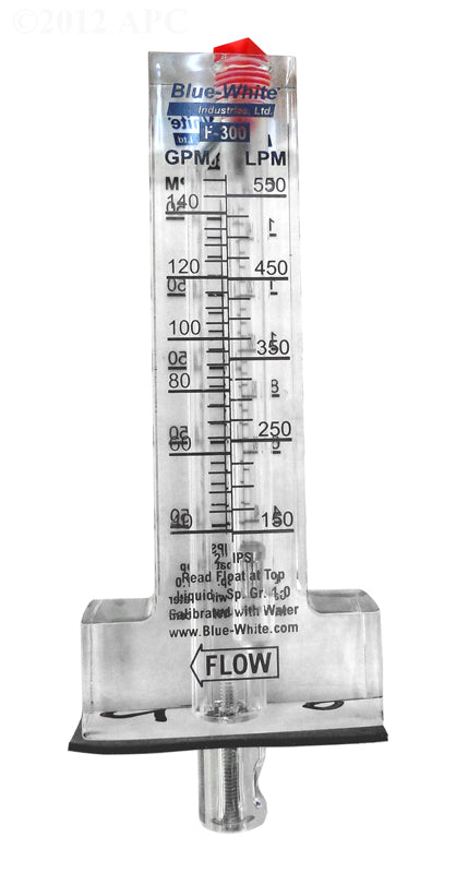 Blue-White F300 Flowmeter for 2" PVC Pipe | F-30200P