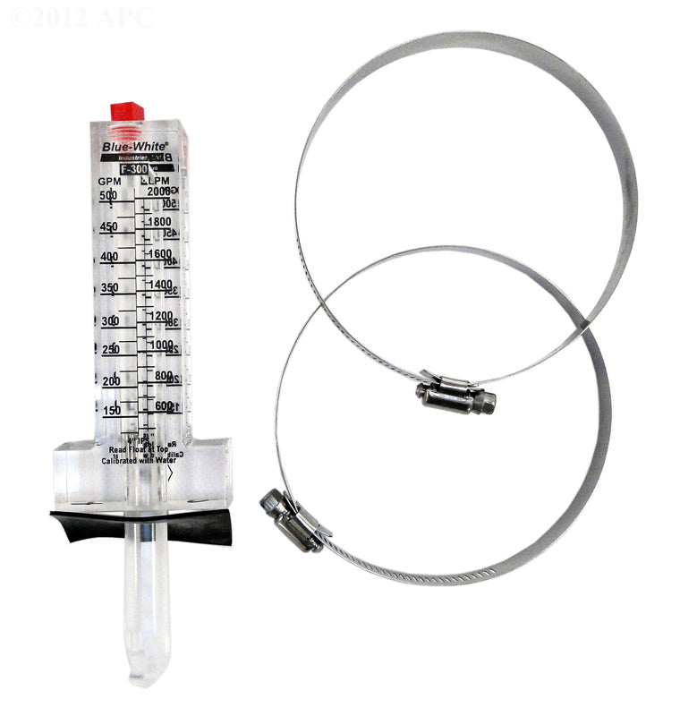 Blue-White F300 Flowmeter for 4" PVC Pipe | F-30400P
