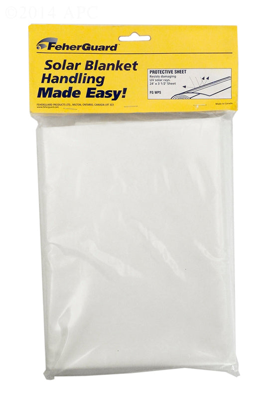 WHITE PROTECTIVE SHEET