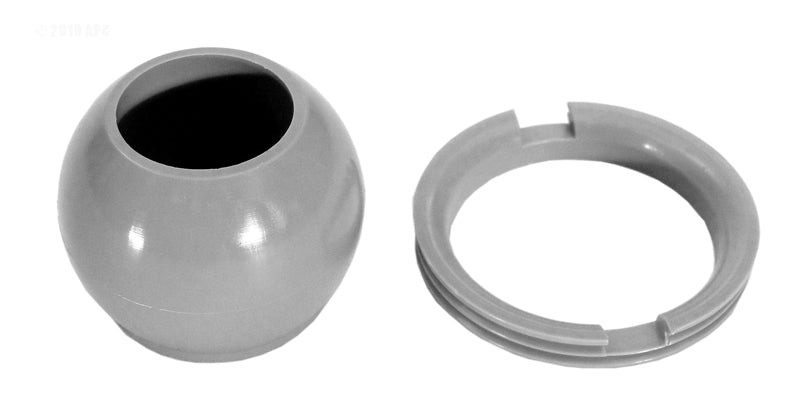 EYEBALL & RETAINING RING, GRAY