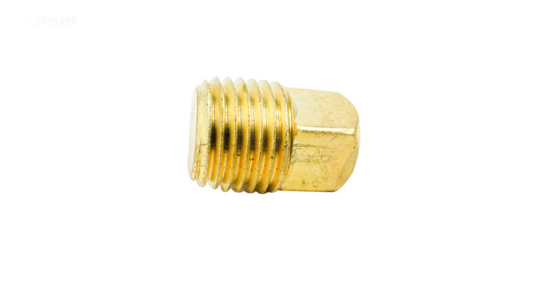 1/4" NPT BRASS PLUG