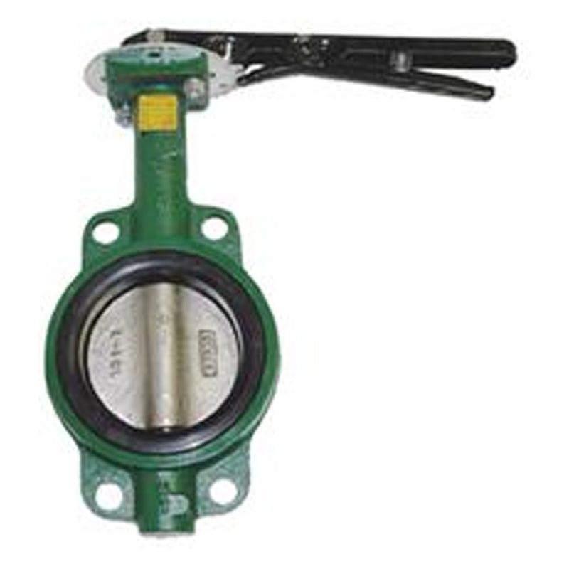 6" CAST IRON BUTTERFLY VALVE