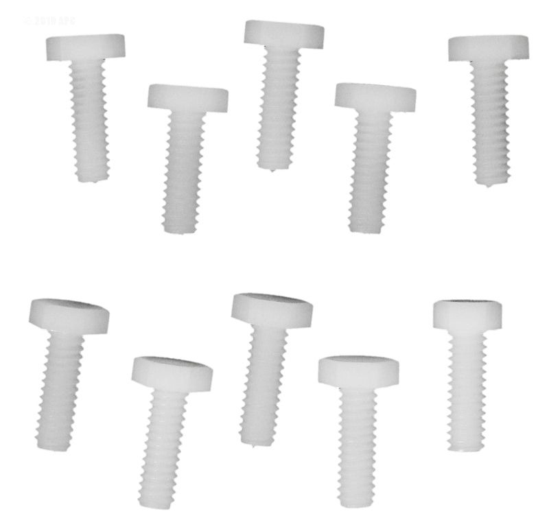 NYLON SCREWS (PACK OF 10)