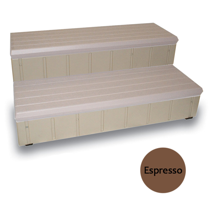 36" DELUXE SPA STEP ESPRESSO
