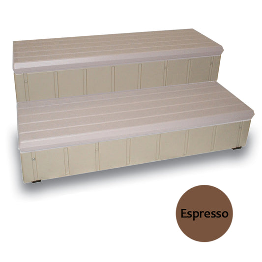 36" DELUXE SPA STEP ESPRESSO
