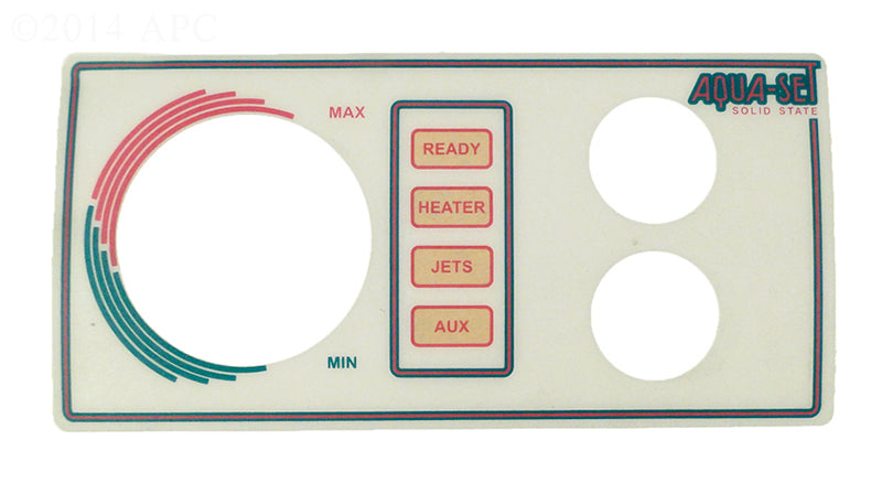 2 BUTTON FACE PLATE