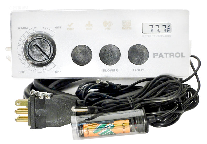 PATROL 3 BTN,SOLID STATE, 120V