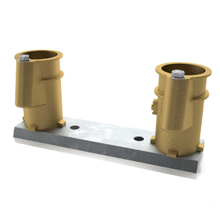 4" ANCHOR SKT CHNL SET 8" ON