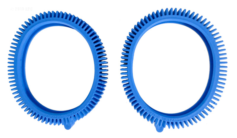 FRONT TIRE KIT WITH SUPER HUMPS BLUE (SOLID HUMP) 2/KIT CONCRETE