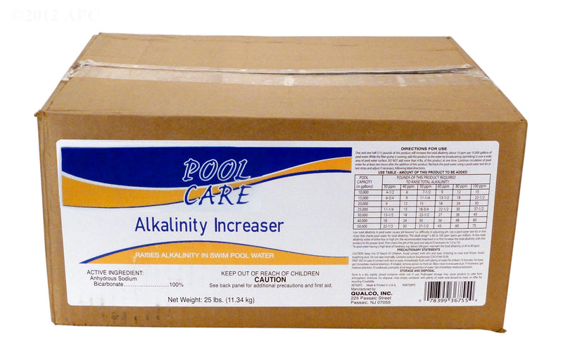 25 LB. ALKALINITY INCREASER