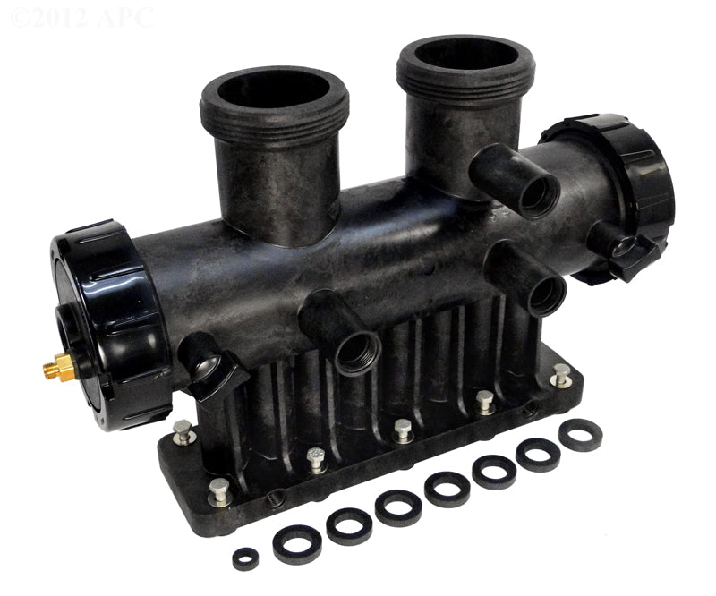Inlet/Outlet Header Assy, Polymer Model All
