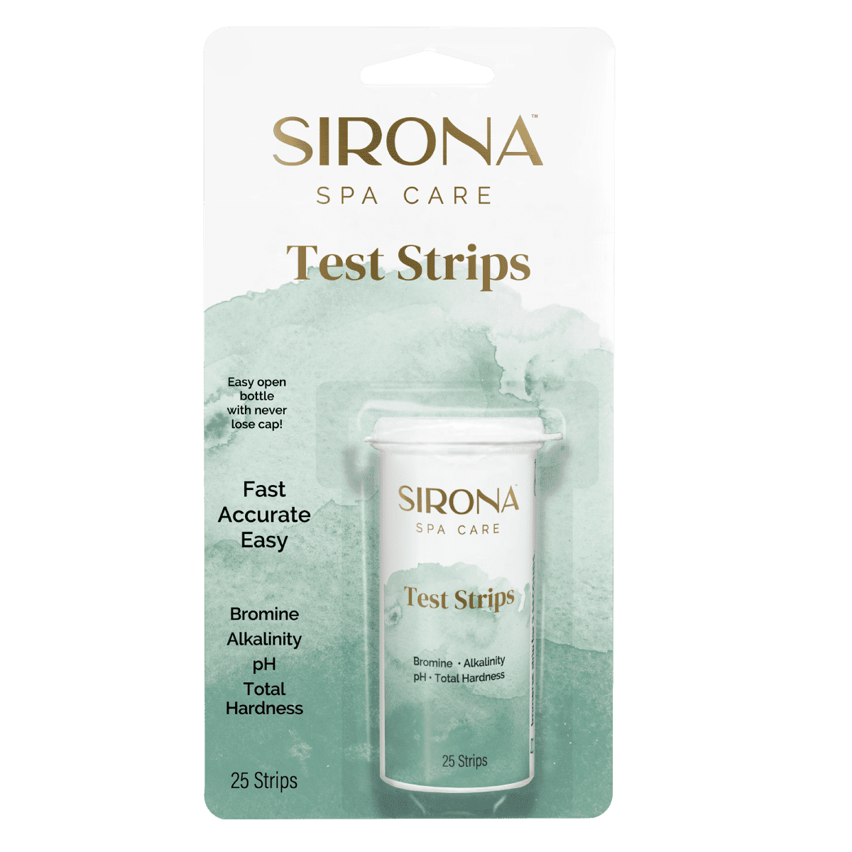 Sirona Test strips - Chlorine and Bromine, 25 Count