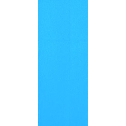 Ocean Blue 18' Round Solid Blue Overlap AG Liner 48"- 54" Wall | 200018