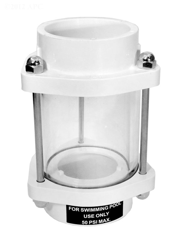 INLINE SIGHT GLASS HORIZONTAL ABS