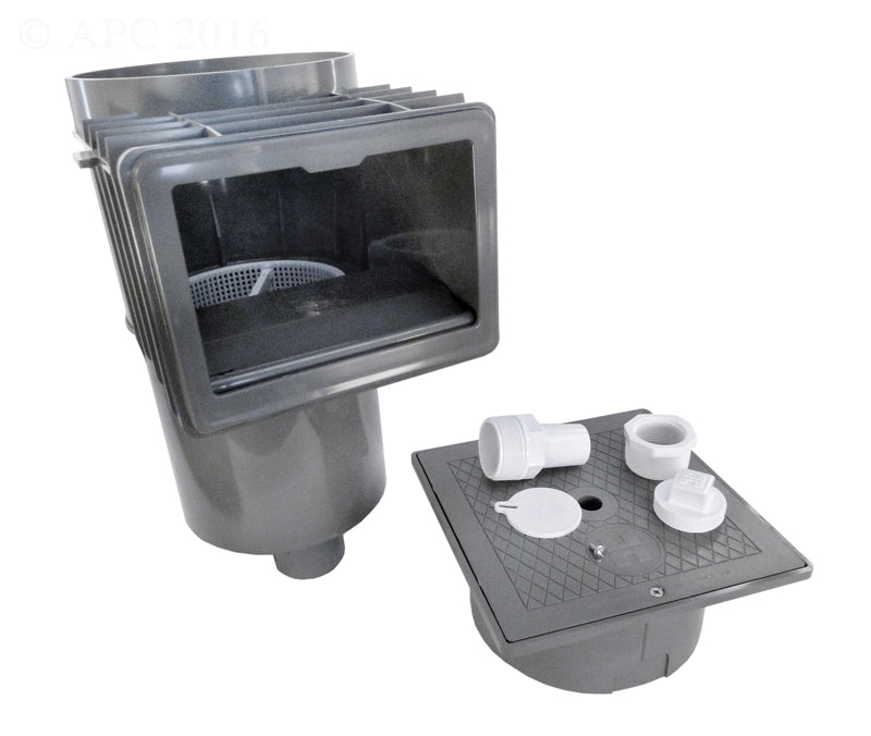 2" AUTO SKIM DARK GRAY