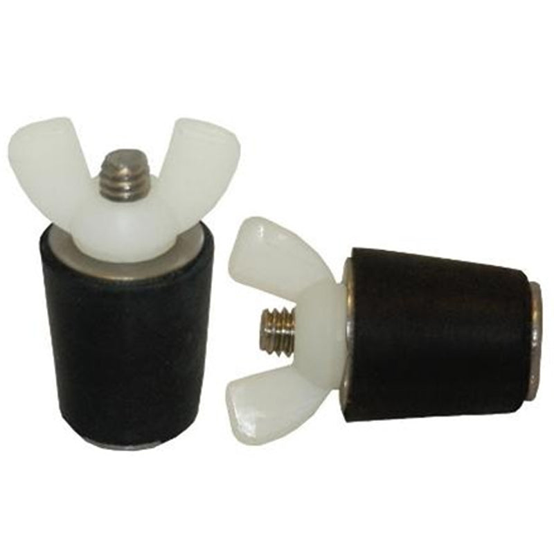 Winter Rubber Expansion Plug #2 w/ White Nylon Wing Nut for 3/4" Tube