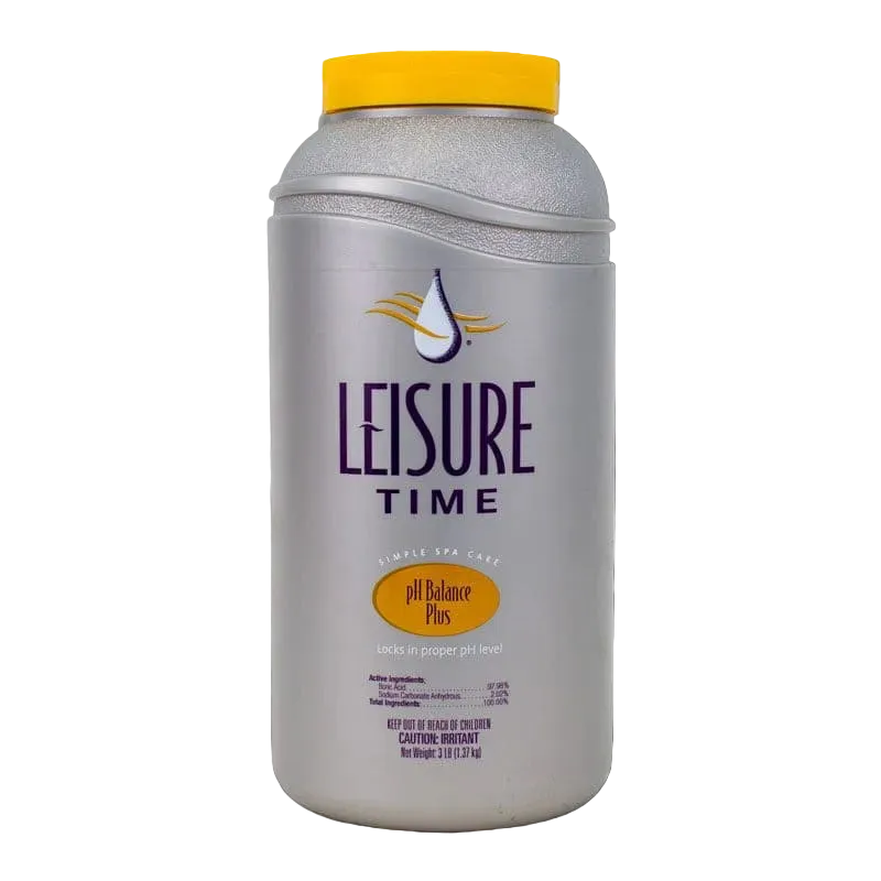 Leisure Time pH Balance Plus container on a white background