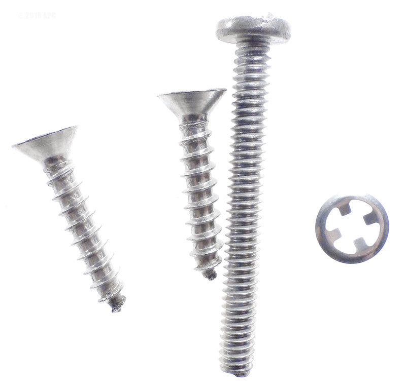 SCREW SET STAINLESS STEEL
