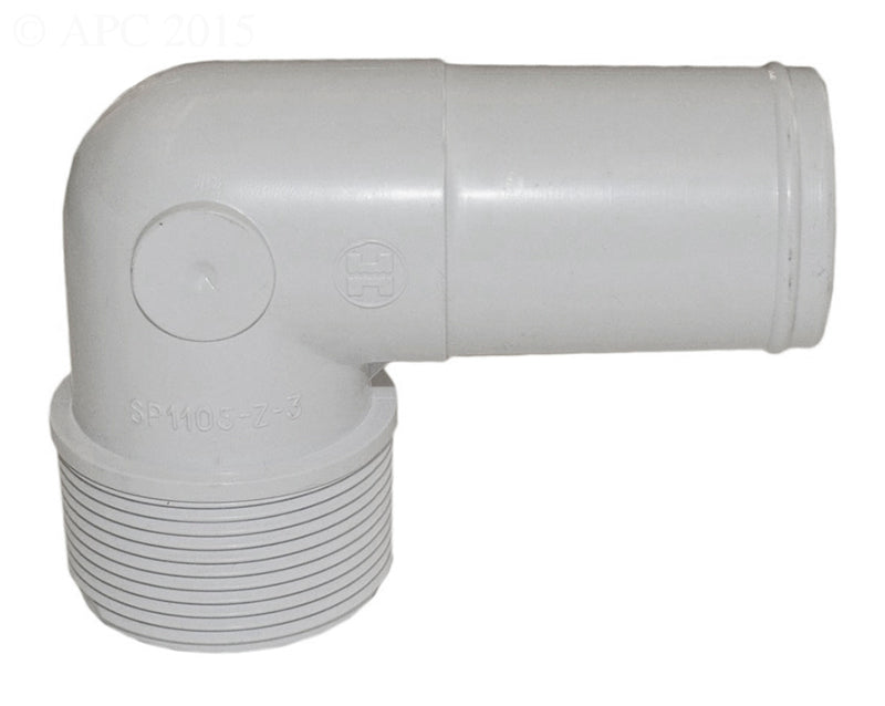1.5" MPT X HOSE SMOOTH ELBOW