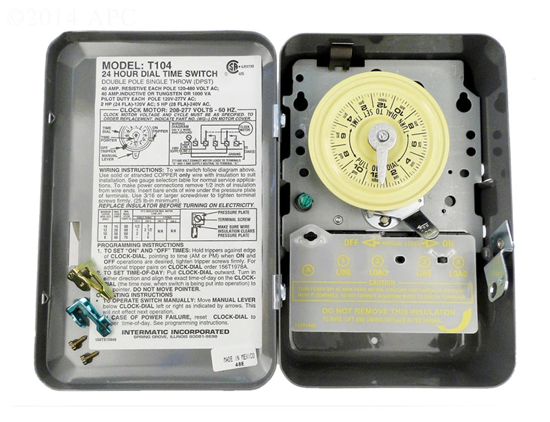 INTERMATIC 250V TIME CLOCK