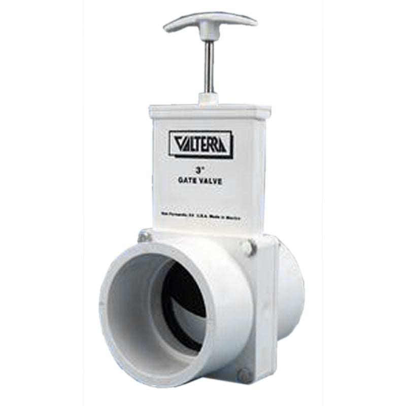 4" SLICE GATE VALVE, PVC SLIP