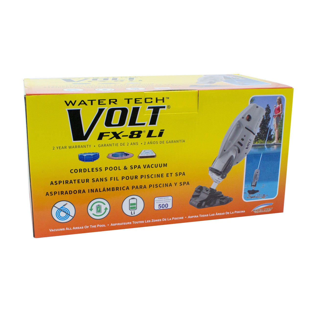Water Tech Volt FX-8Li Cordless Pool & Spa Vacuum | 34000KL