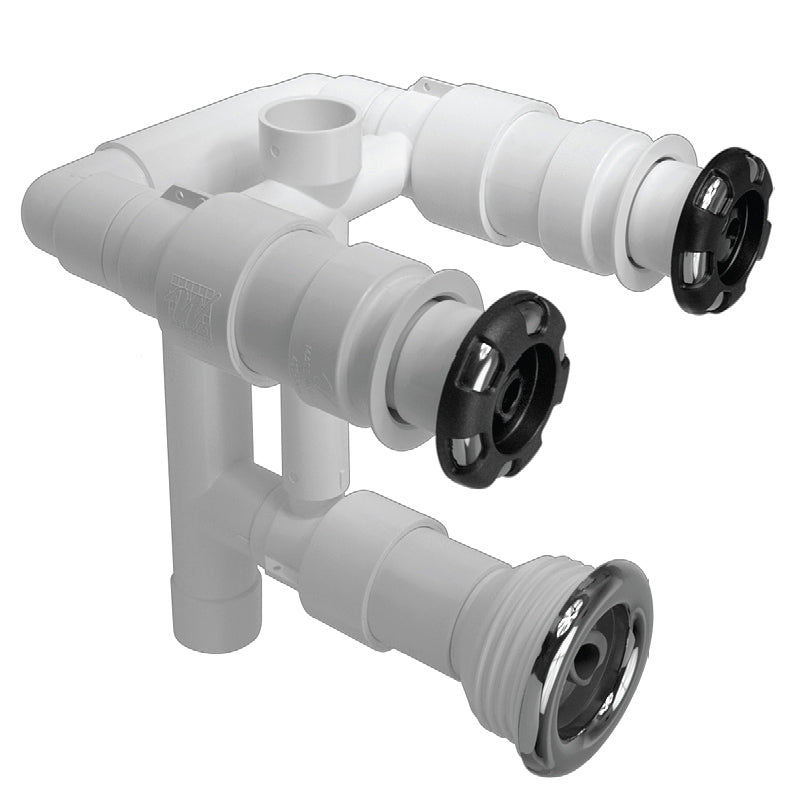 3 JET MANIFOLD FOR GUNITE SPAS