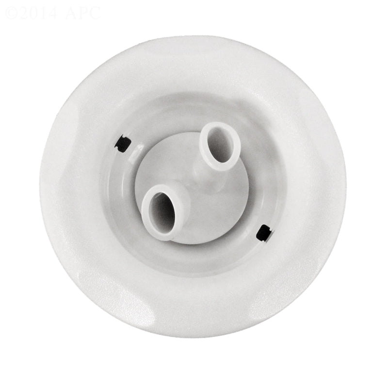 5-Scallop Twin Roto Thread In Power Storm Gunite Jet Internals White