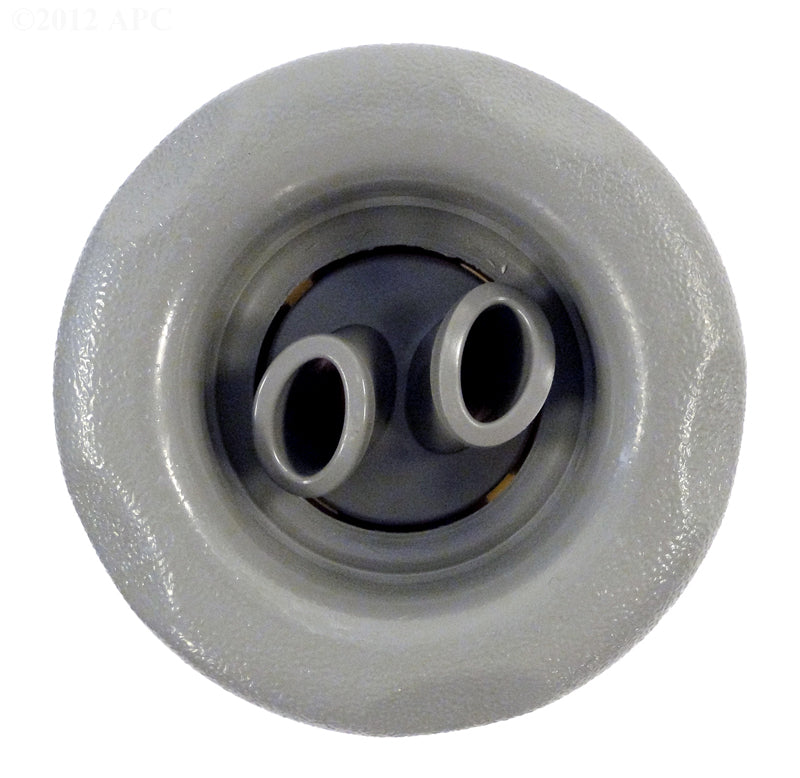 5-Scallop Twin Roto Thread In Poly Storm Gunite Jet Internals Gray