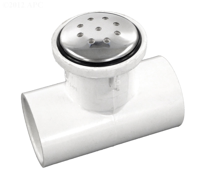 TOP FLOW AIR INJECTOR 1"S X 1"S TEE - S/S
