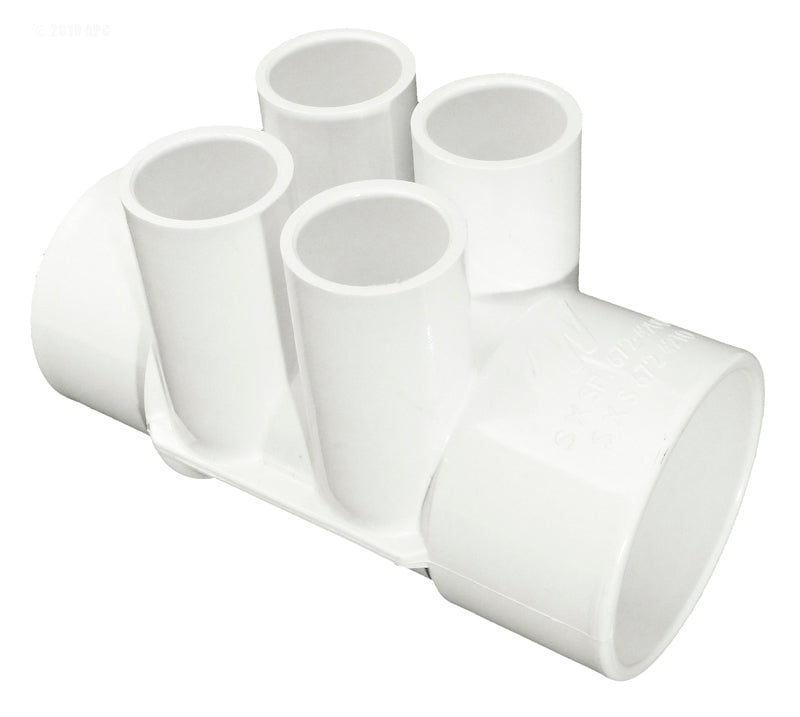 2"S X 2"SPG. (4) 3/4"S PO