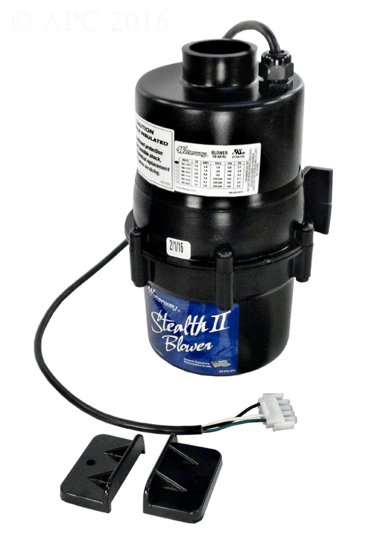 BLOWER, 1HP 110V, 3' 4-PIN AMP CORD