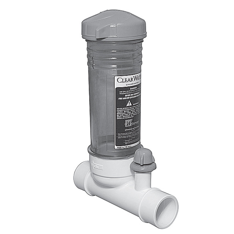 CLEARWATER INLINE CHLORINATOR 1.5"/2" SKT