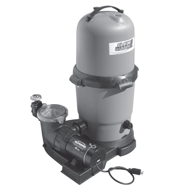 75 SQ FT CLEARWATER ABG CARTRIDGE FILTER SYSTEM