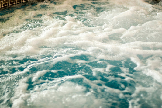 foamy hot tub