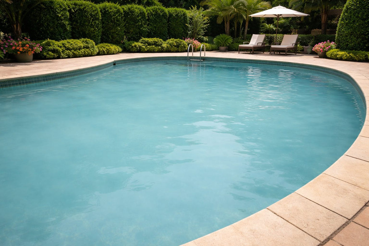 Cloudy Pool Water