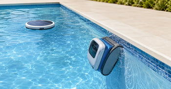 Robotic Pool Cleaner and Solar Skimmer 