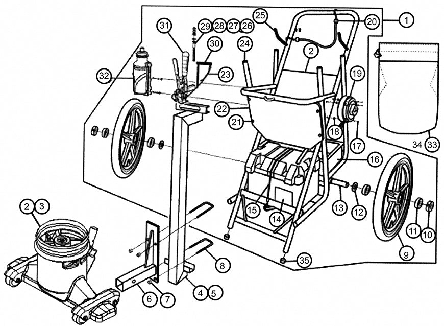Caddy & Trailer Mount