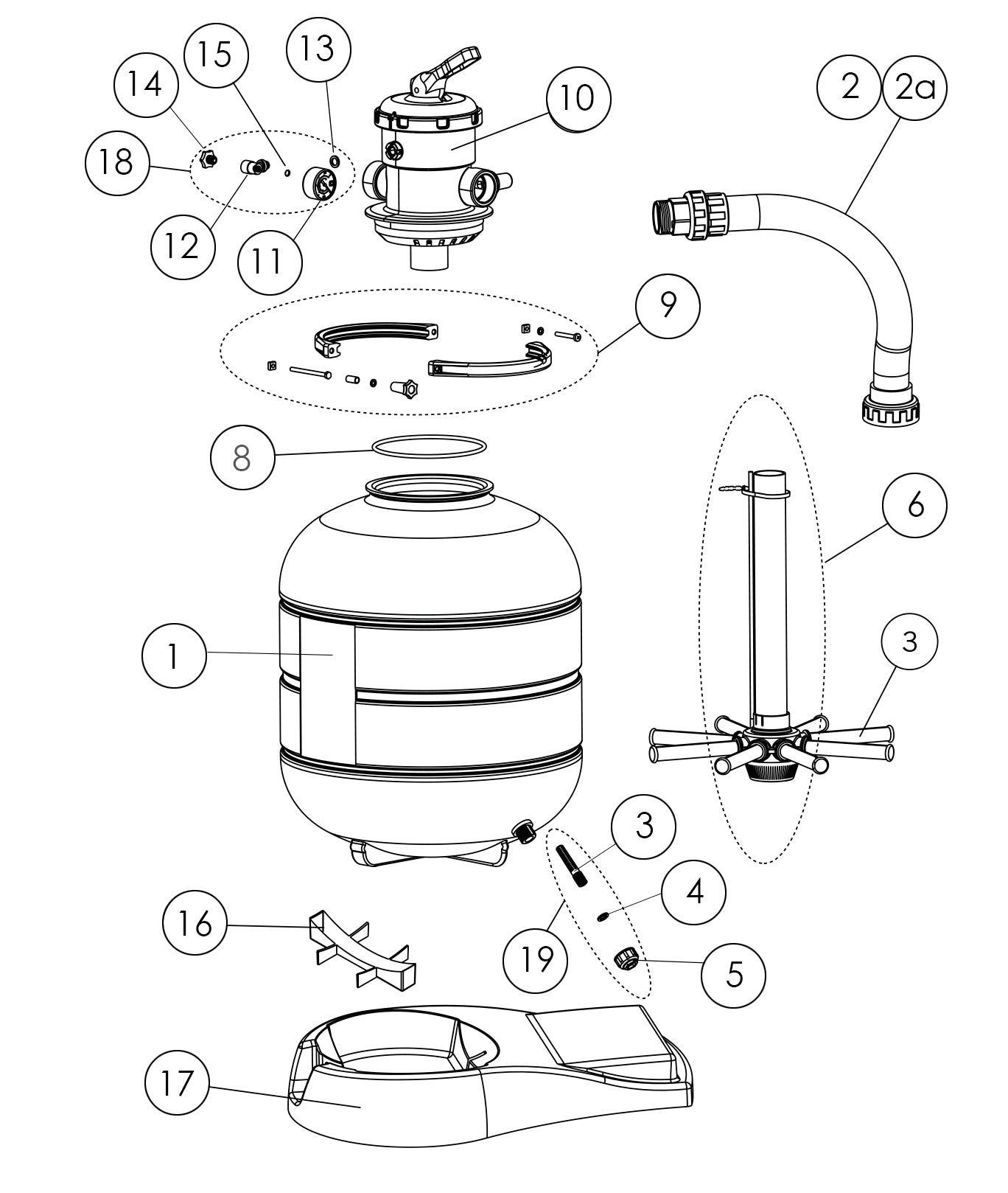Millenium: Top Mount for Astramax & Sena Pumps