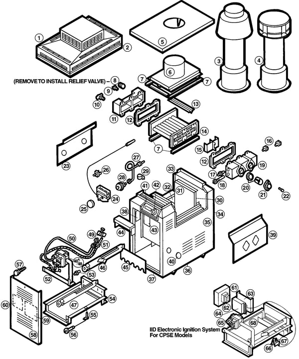 CPS-CPSE Models 520-1820 Heaters