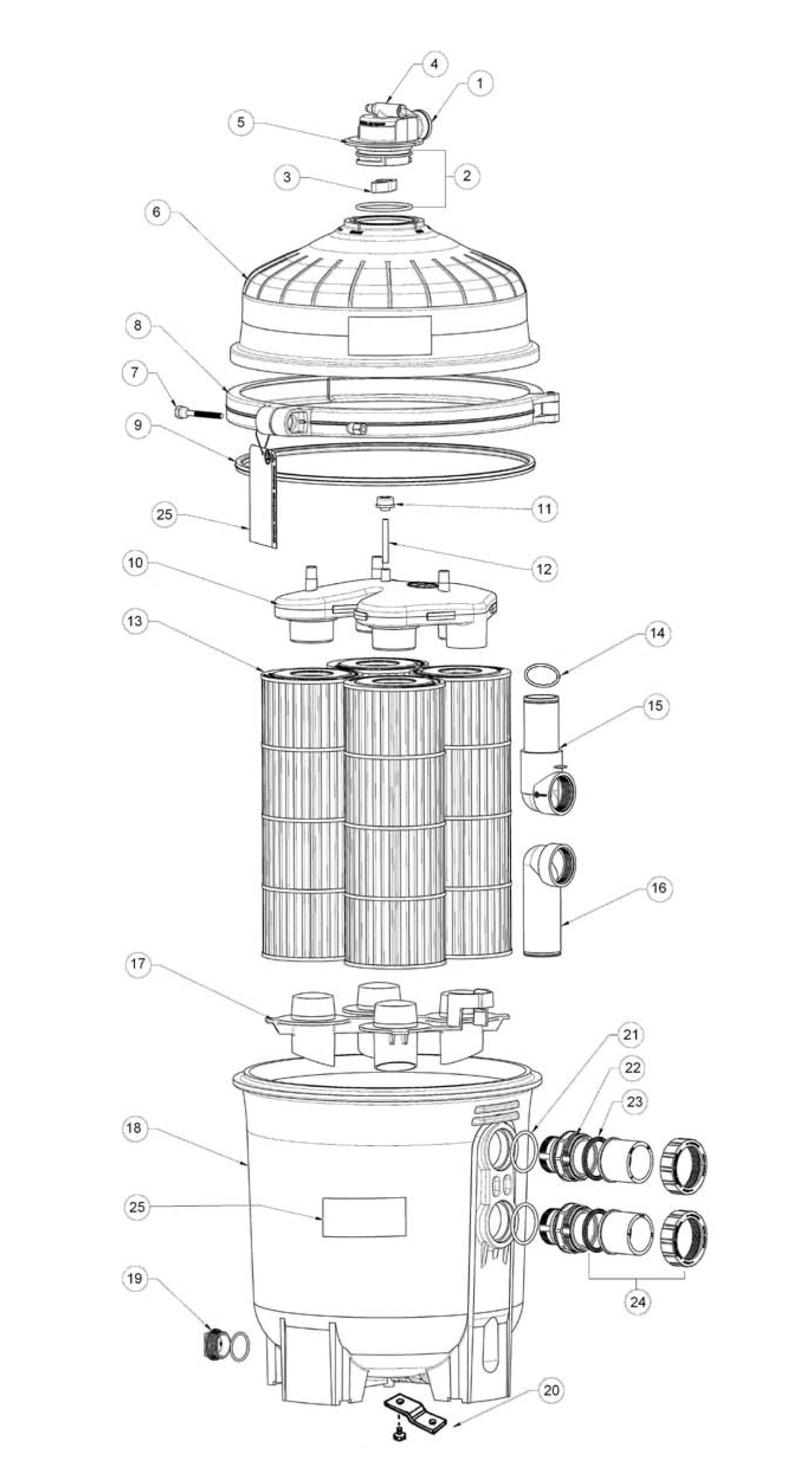 HCF7030C Commercial Filter