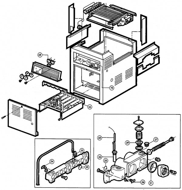 Heatmaster HM Models 280-406 Heaters