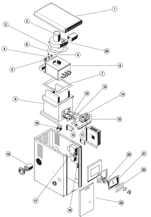H-Series H100ID1, H100IDP1 ABG Pool & Spa Heater