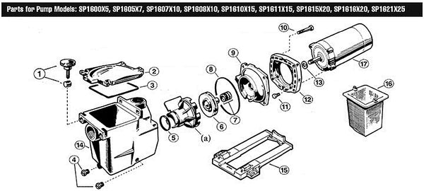 Super Pump SP1600X Max-Rated