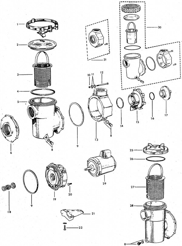 P, PC & EP Pumps