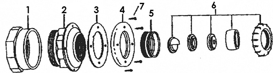 Vinyl Liner Return Fittings