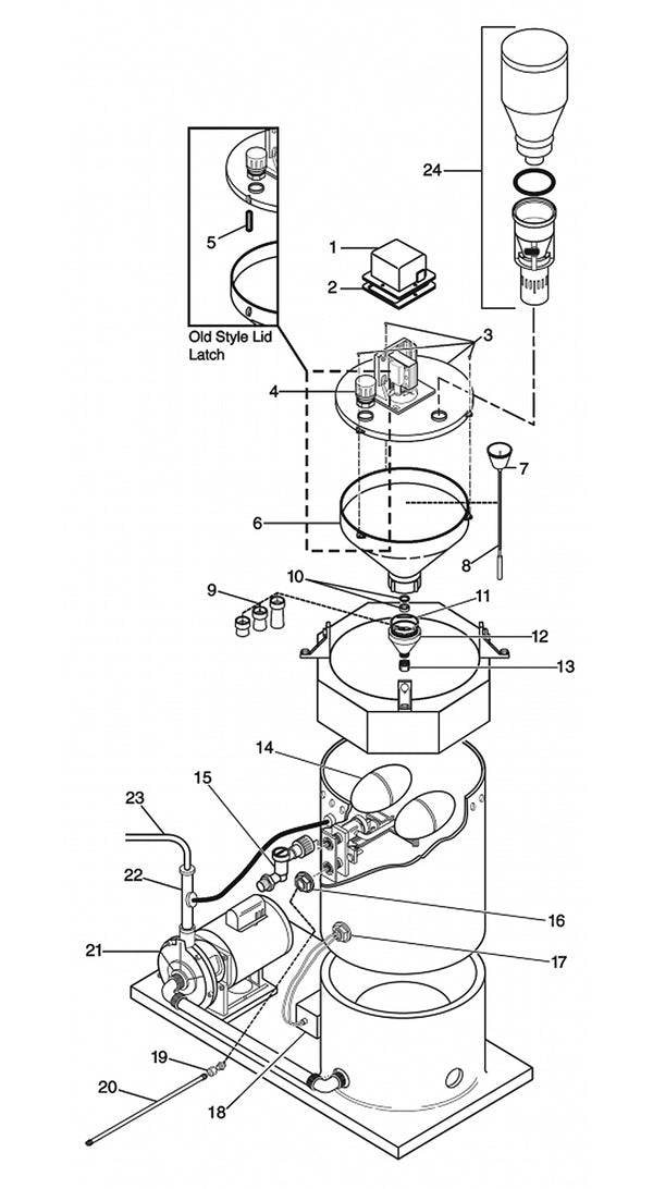 Watermatic G7500 Cal Hypo Granular Feeder