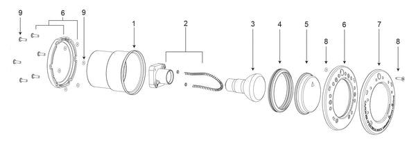 JandyWhite Small Incandescent Light