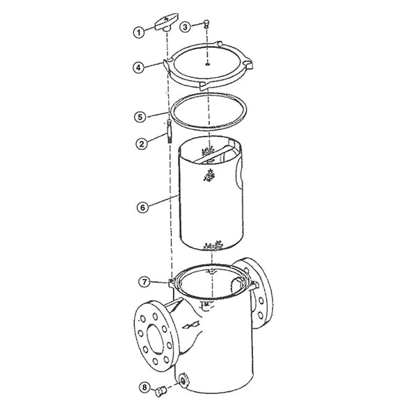 Marlow In-Line Hair & Lint Pot